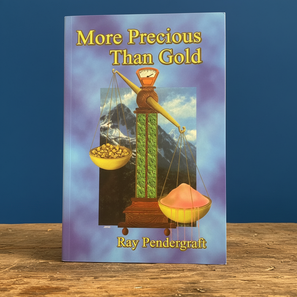 More Precious Than Gold - Rustic Wood